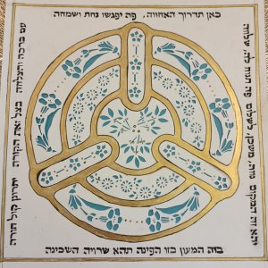 ברכת הבית מנדלה _ צביה פרח פוירשטיין