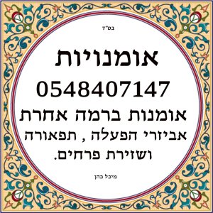 כרטיס ביקור מוכן - מיכל כהן